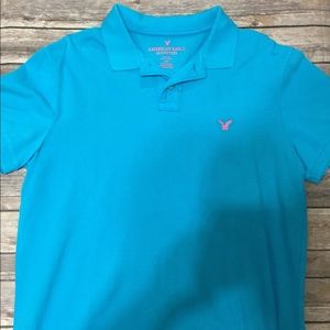 American eagle classic fit polo shirt size L